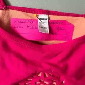 Bas De Bikini Junior Joe Boxer, Motif écossais Multicolore, Taille XL, Neuf Sans étiquette